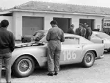 Pierre Noblet, #186, 3rd OA. Coppa Sant’Ambroeus, Monza, May 3, 1959.