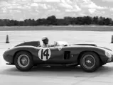 Chassis no. 0628 as seen at the 1957 12 Hours of Sebring.