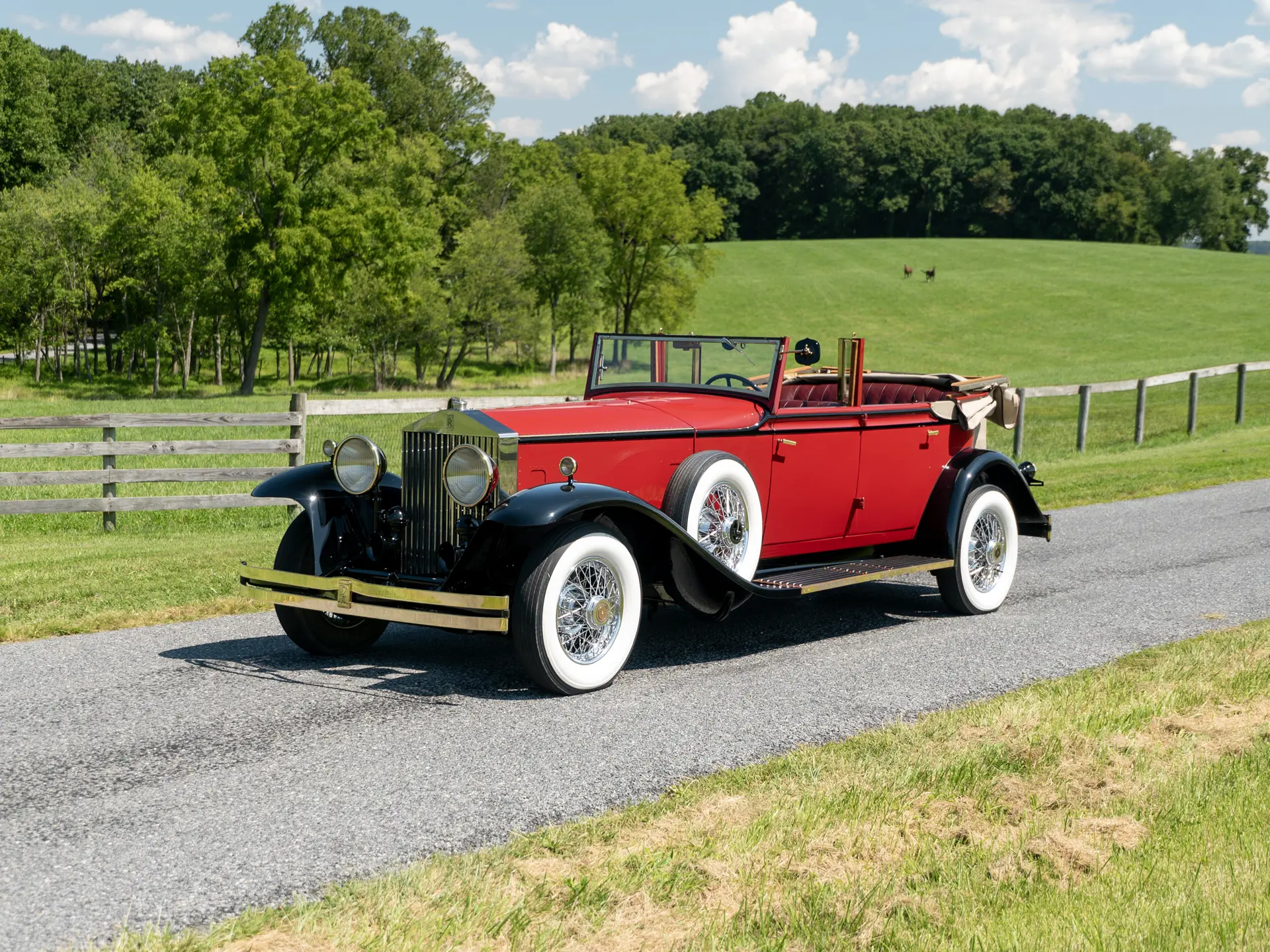 1931 RollsRoyce Phantom II Special Newmarket Convertible Sedan by
