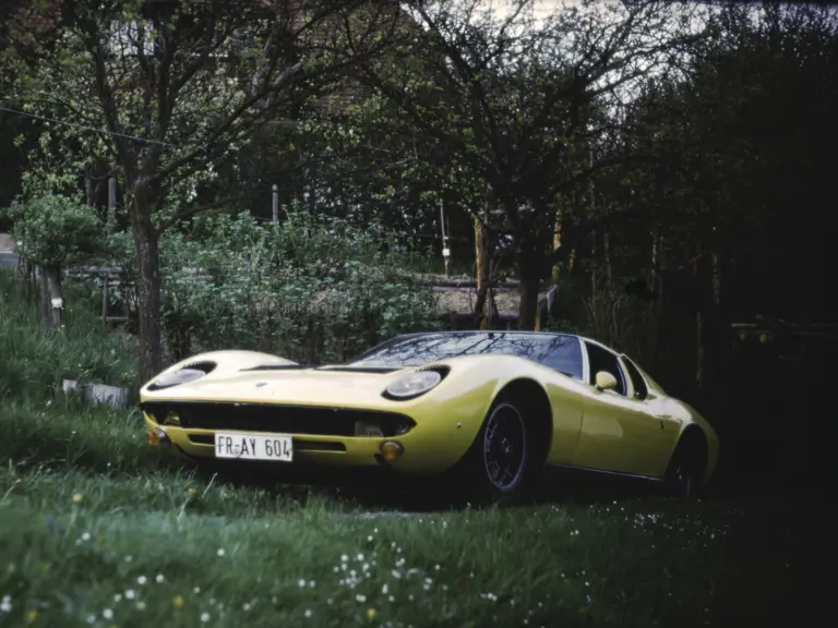 Chassis number 4245 parked in Karl Weber’s driveway.