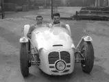 Chassis 2012 at the Maserati factory in Modena, November 1950.