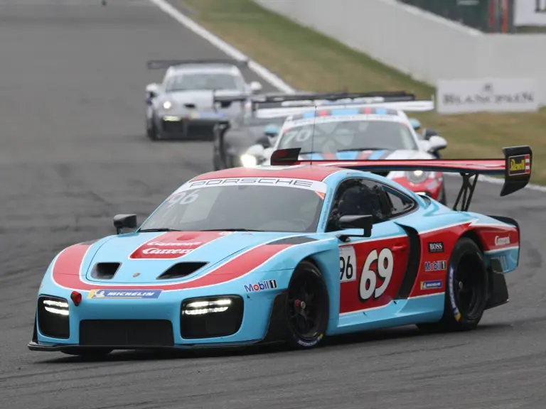 The Porsche 935 finished 8th overall at the Porsche Motorsport GT2 Supersportscar Weekend at Spa Francorchamps in July 2019.