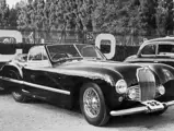The Talbot awaits to participate in the Grande Cascade in the Bois de Boulogne in Paris during the summer of 1951.