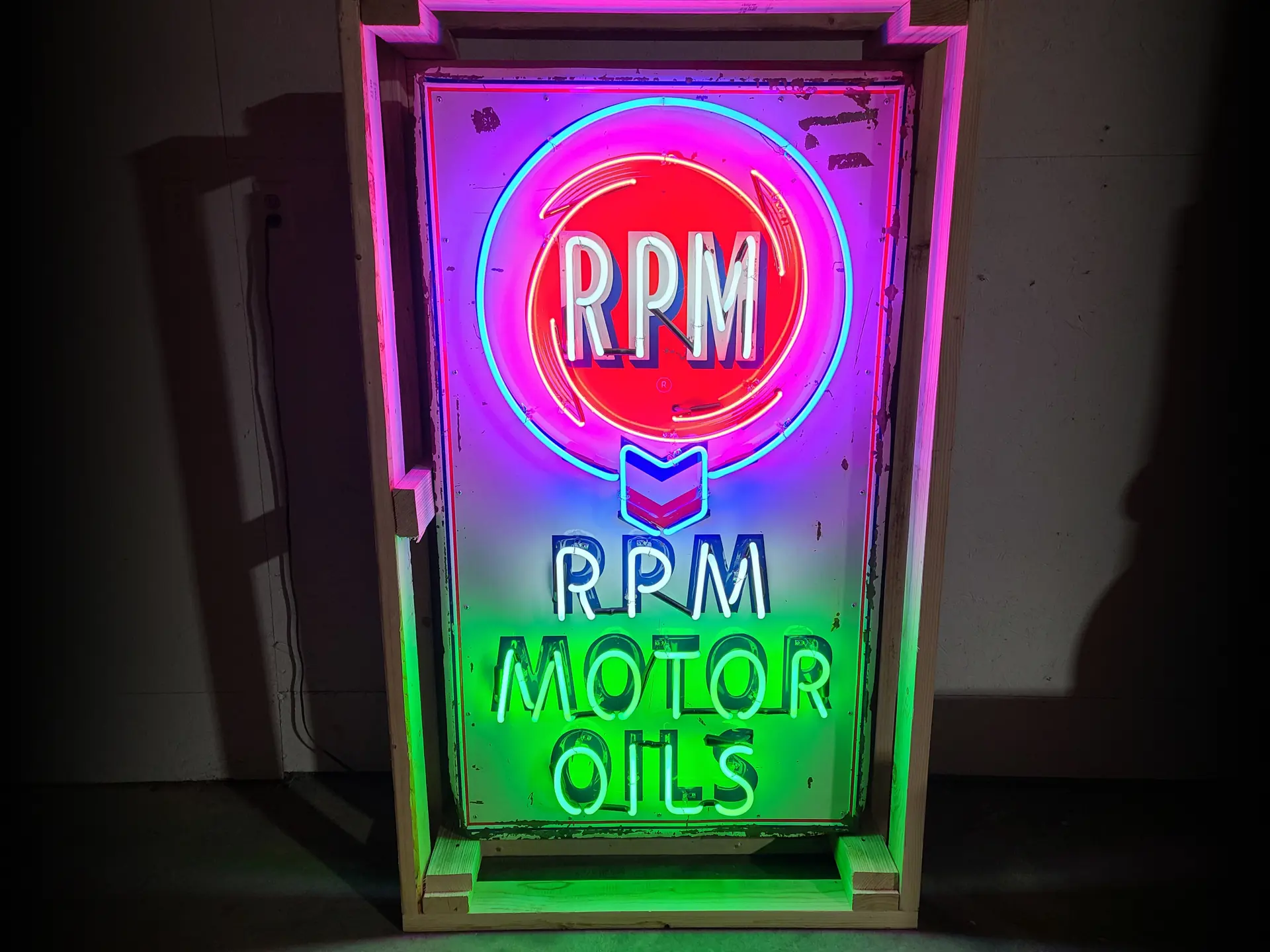 RPM Tin Neon Sign Fort Lauderdale 2022 RM Sotheby's