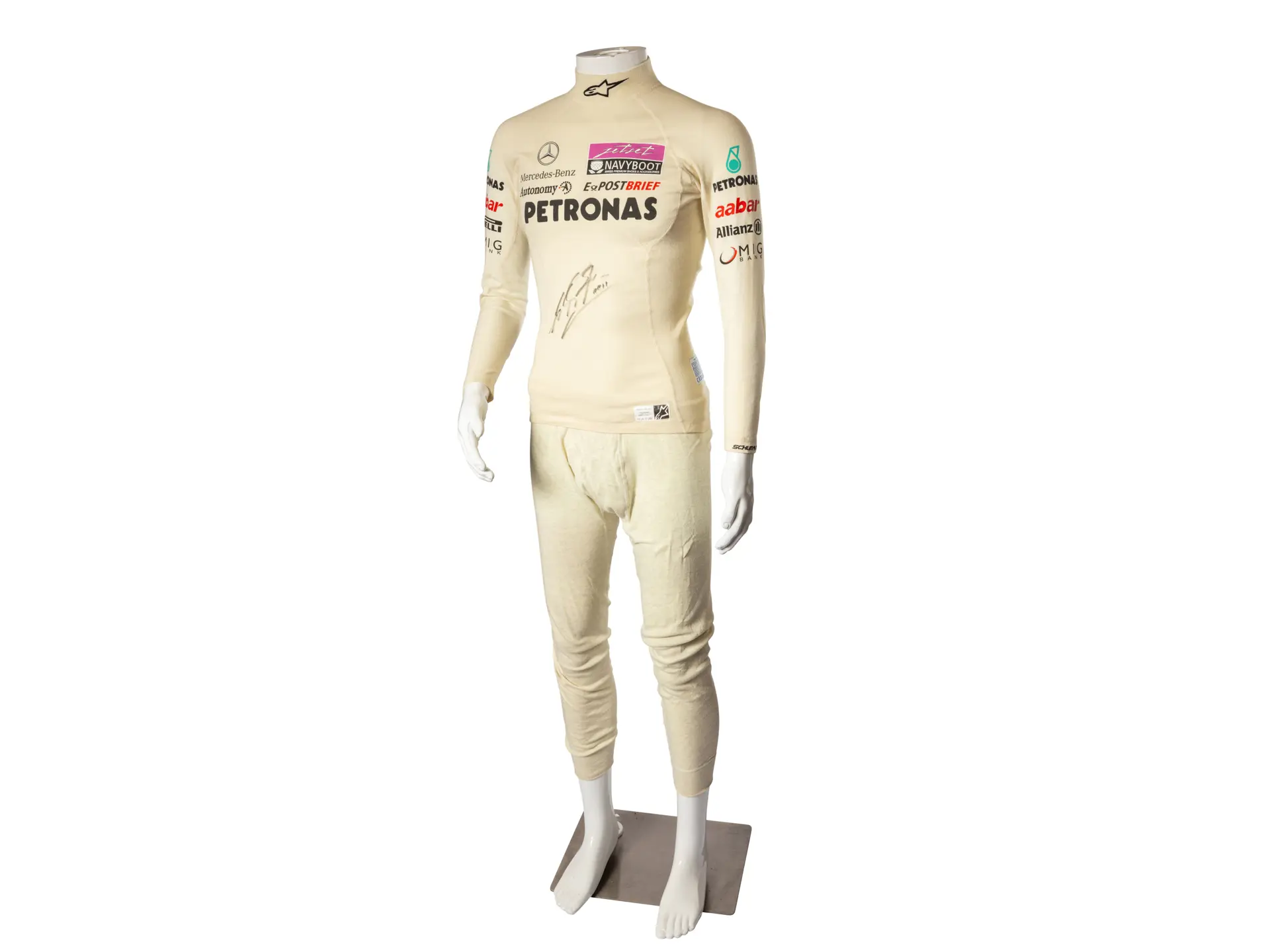 Combinaison De Course F1 Vintage 1986 Nomex III Bleue Taille L-XL - Occasion Collection