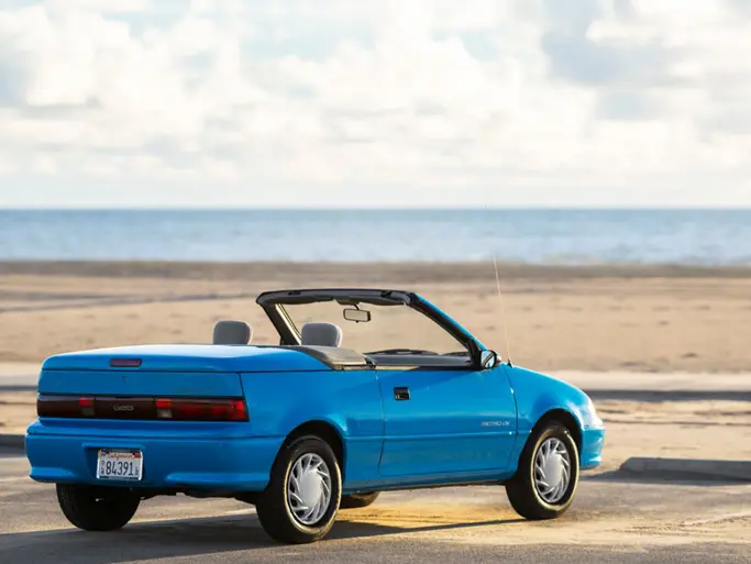1992 Geo Metro Convertible offered at RM Sothebys Online Only Handle With Fun Auction 2021