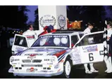 Henri Toivonen and Neil Wilson shorty after winning the 1985 Lombard RAC Rally.