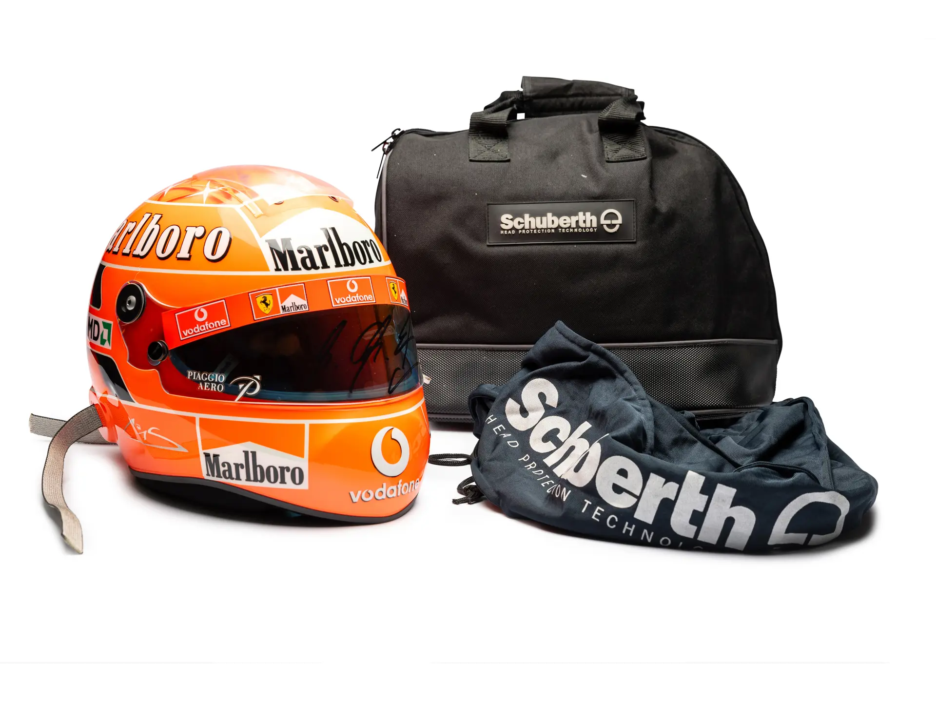 Formule 1 : Michael Schumacher a signé un casque collector pour une