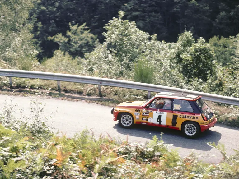 Jean Ragnotti and Jean Marc Andrie at the 1980 Tour de France.