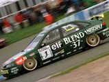 Jason Plato at speed during the 1998 British Touring Car Championship.