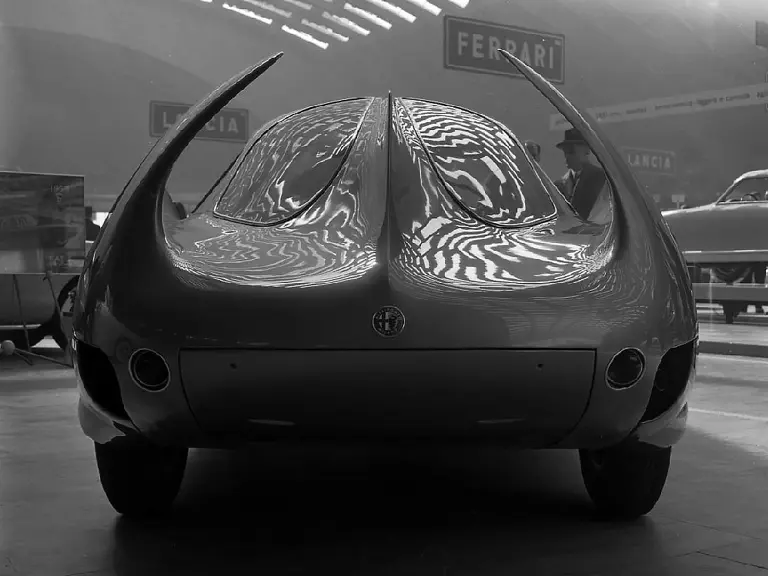 Alfa Romeo B.A.T. 7, Turin Automobile Salon, 1954. - Courtesy of The Klemantaski Collection