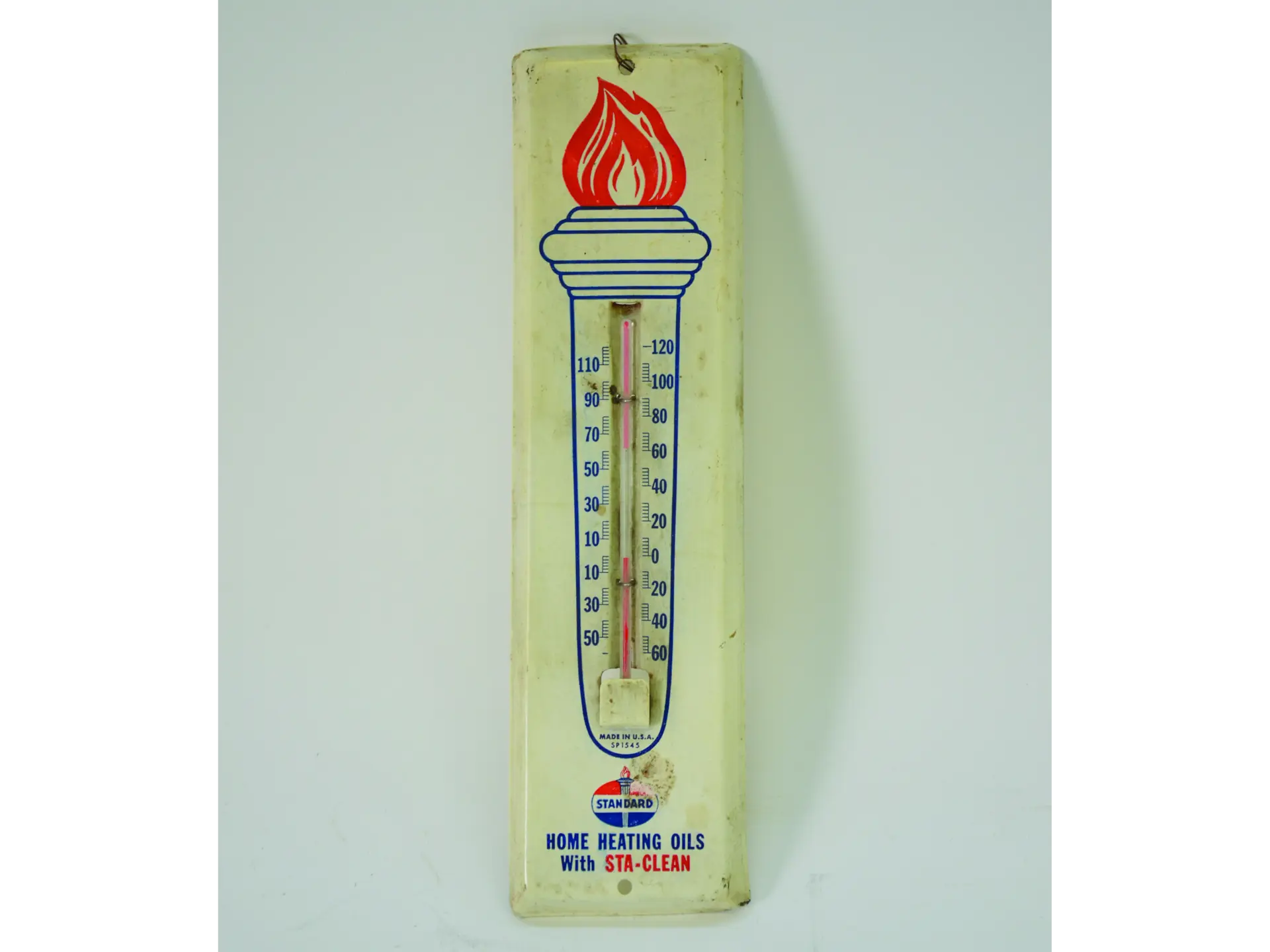 A Standard home heating oils thermometer Auburn Fall 2016 RM Sotheby's