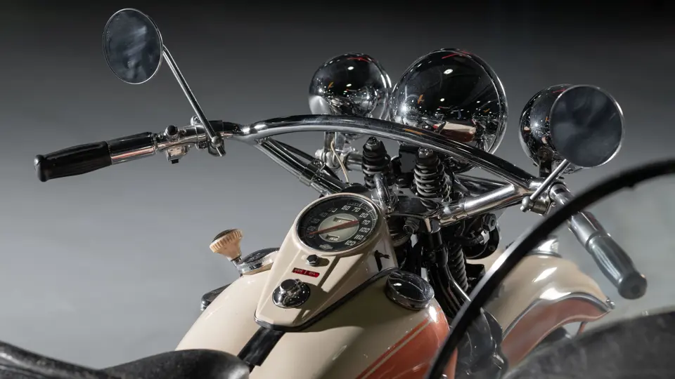 1947 HarleyDavidson EL 'Knucklehead' with Sidecar Dare to Dream