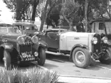 This Hispano-Suiza, at left, during its time in Kenya.