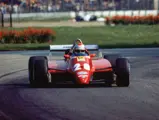 Mario Andretti in the 126 C2 during the 1982 Italian Grand Prix at Monza.