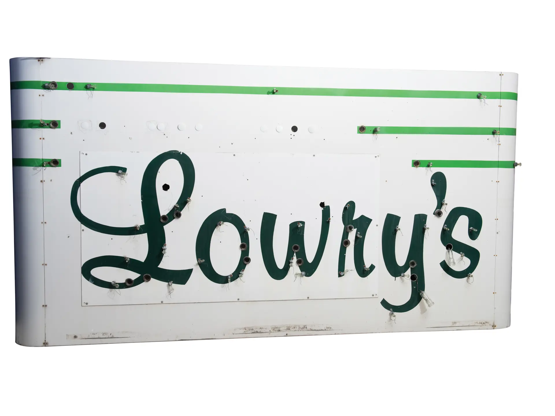 Lowry's Double-Sided Neon Sign Project | The Dingman Collection | RM ...