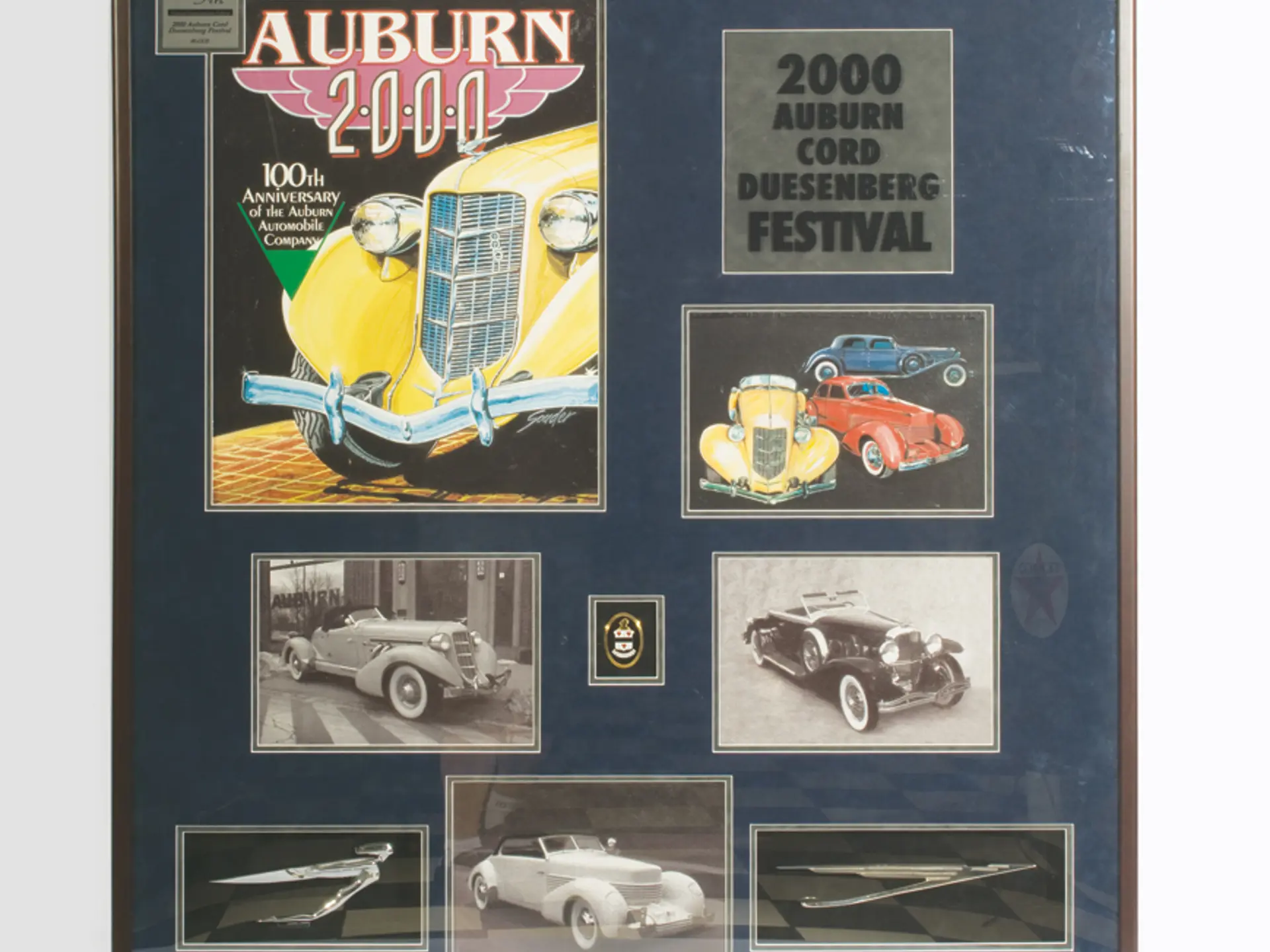 Commemorative Auburn Shadow Box | The Al Wiseman Collection | RM Sotheby's