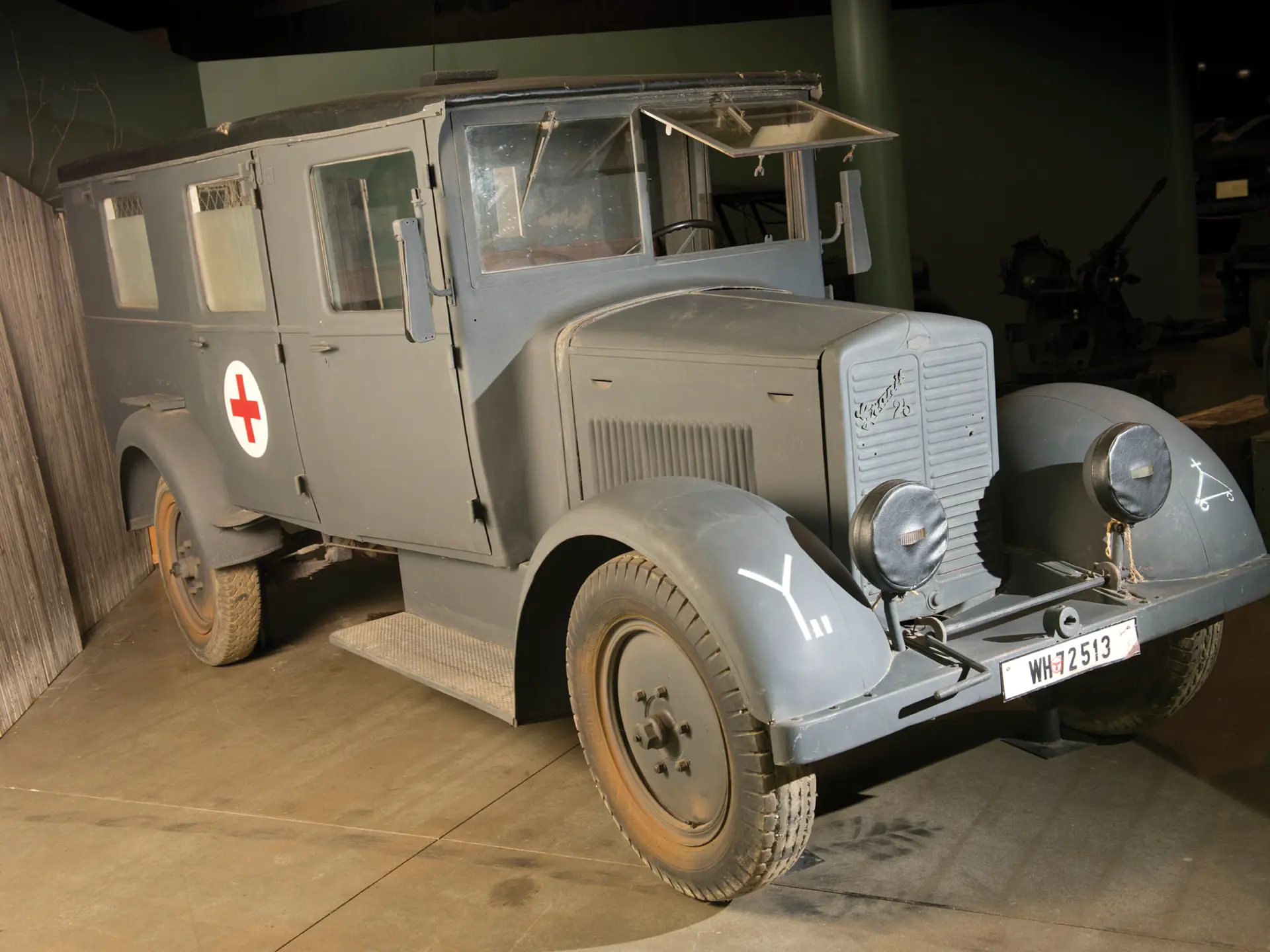 Miniature De Camion Phanomen Granit Wespe Model 1/48, Résine Grise Pour Diorama Guerre