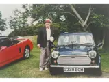 The consignor’s father standing proudly next to his Wood & Pickett Mini Margrave, having won an award at a car show in July 1992.