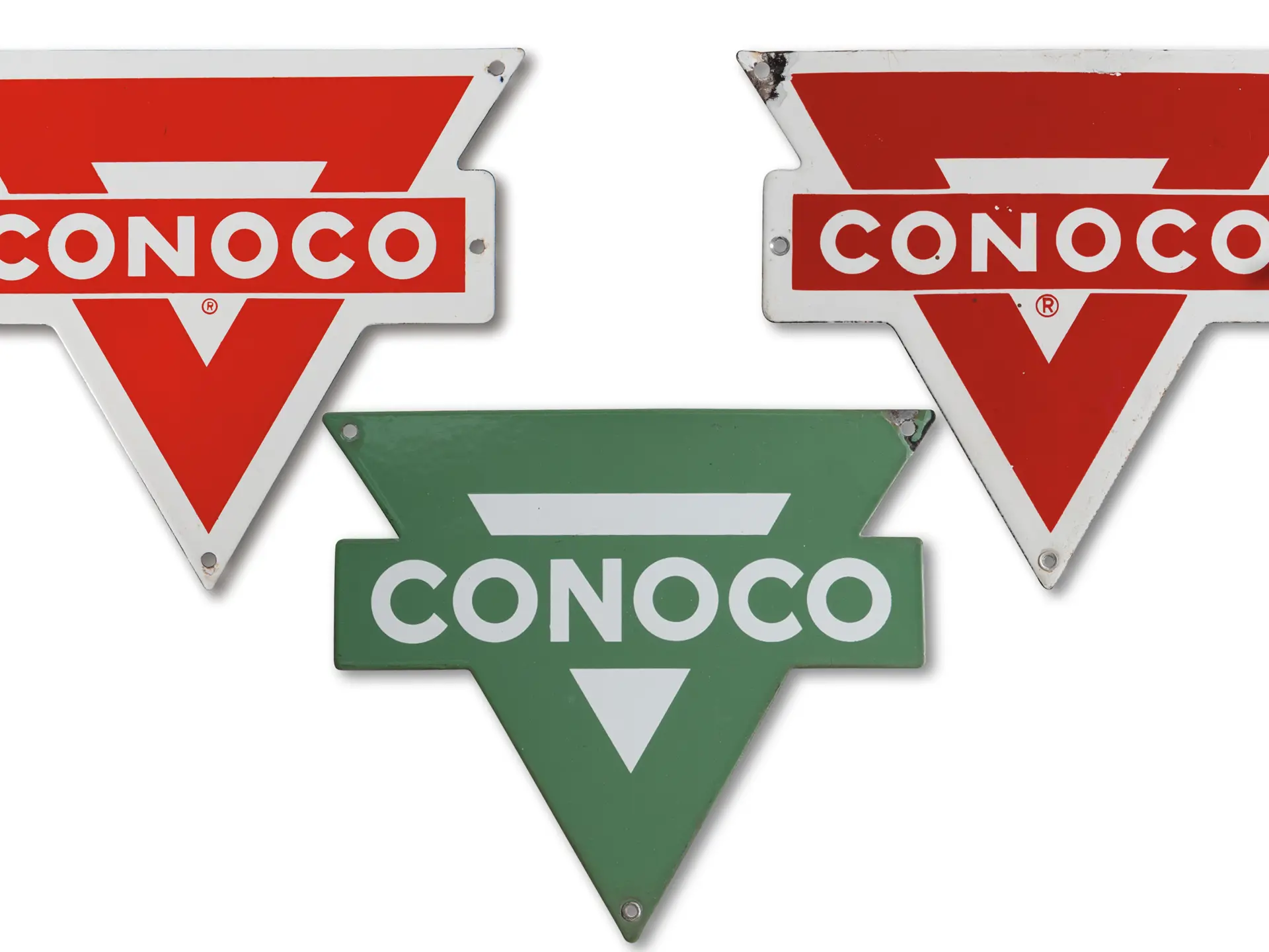 Three Conoco Signs | The Dingman Collection 2012 | RM Sotheby's