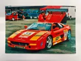 The Ferrari 355 Challenge was driven by Mike Furness in the Ferrari Challenge series, pictured here at a UK race c. 2003 or 2004.
