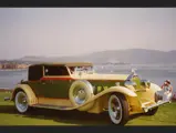 The Packard at the Pebble Beach Concours in 1993.
