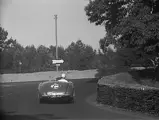 The 2-Litre Sports enters a corner at the 1949 24 Hours of Le Mans.