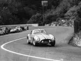 Chassis no. 0507 GT speeding towards a 3rd in class finish at the Pontedecimo-Giovi Hillclimb in 1957.