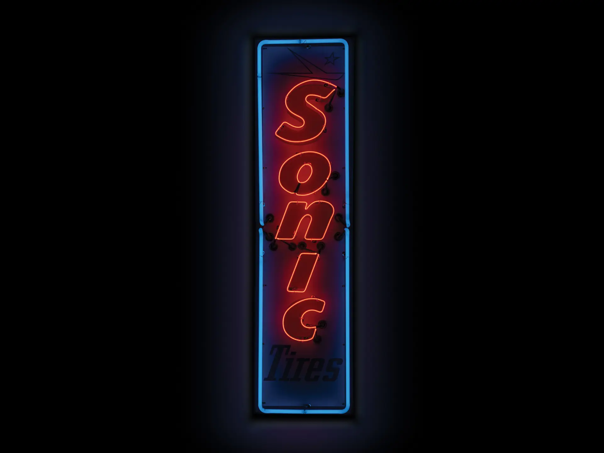 Sonic Tires Neon Sign | The Dingman Collection | RM Sotheby's