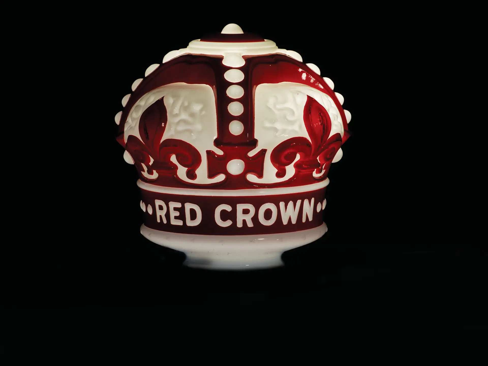 RED CROWN GASOLINE GLOBE | The Ponder Collection | RM Sotheby's