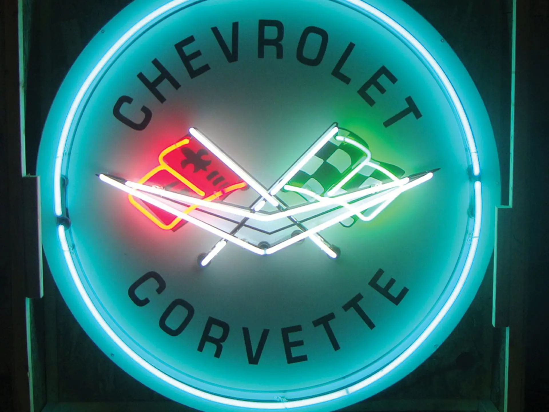 48 Inch Chevrolet Corvette Neon Auburn Spring 2013 RM Sotheby's