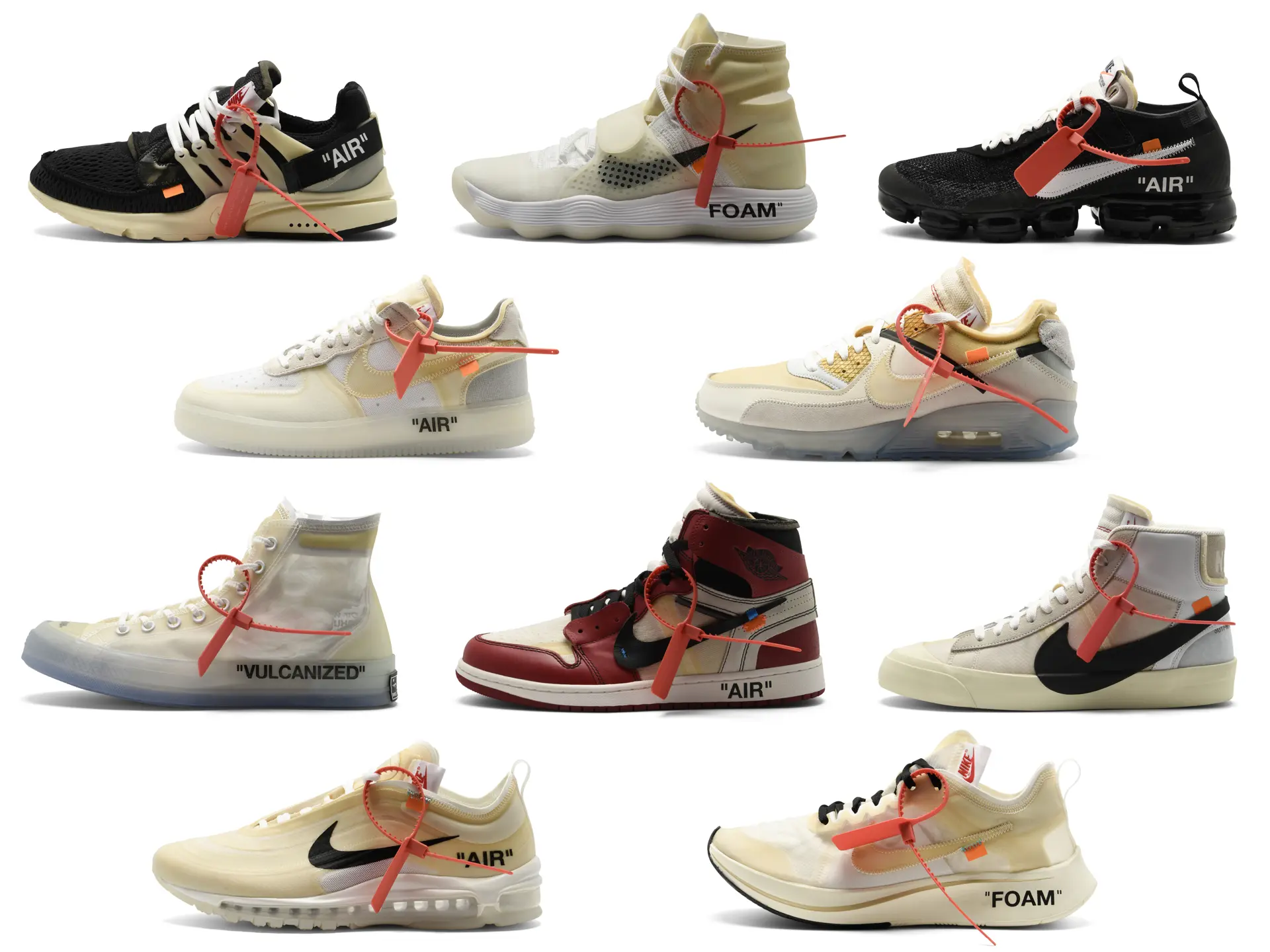 the ten off white x nike