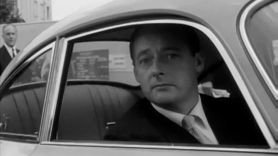 Donald Campbell CBE, driving his Porsche 356 A 1600 at the 1959 Bleriot Anniversary Race