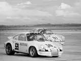The Egerton/Forbes-Robinson 2.8 RSR chases the race-winning RSR of Peter Gregg and Hurley Haywood at the 1973 12 Hours of Sebring.
