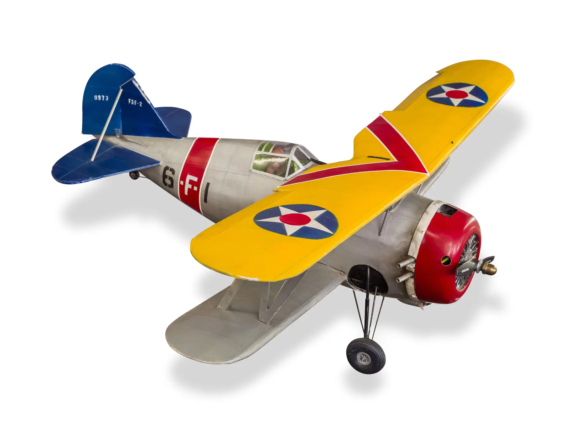 USAAF Grumman F3F-2 Model Airplane | Gene Ponder Collection | RM Sotheby's