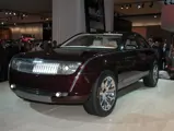 The Lincoln Navicross concept was revealed to journalists at the North American International Auto Show in Detroit's Cobo Center, January 6, 2003.