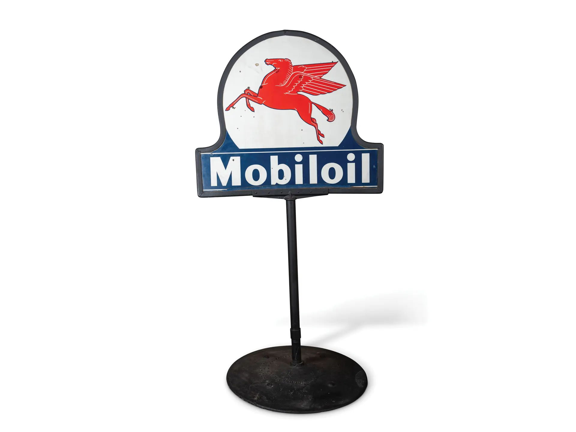 Mobiloil Double-Sided Curb Sign | Auburn Fall 2019 | RM Sotheby's