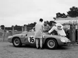 Factory testing at Le Mans, April 1962.