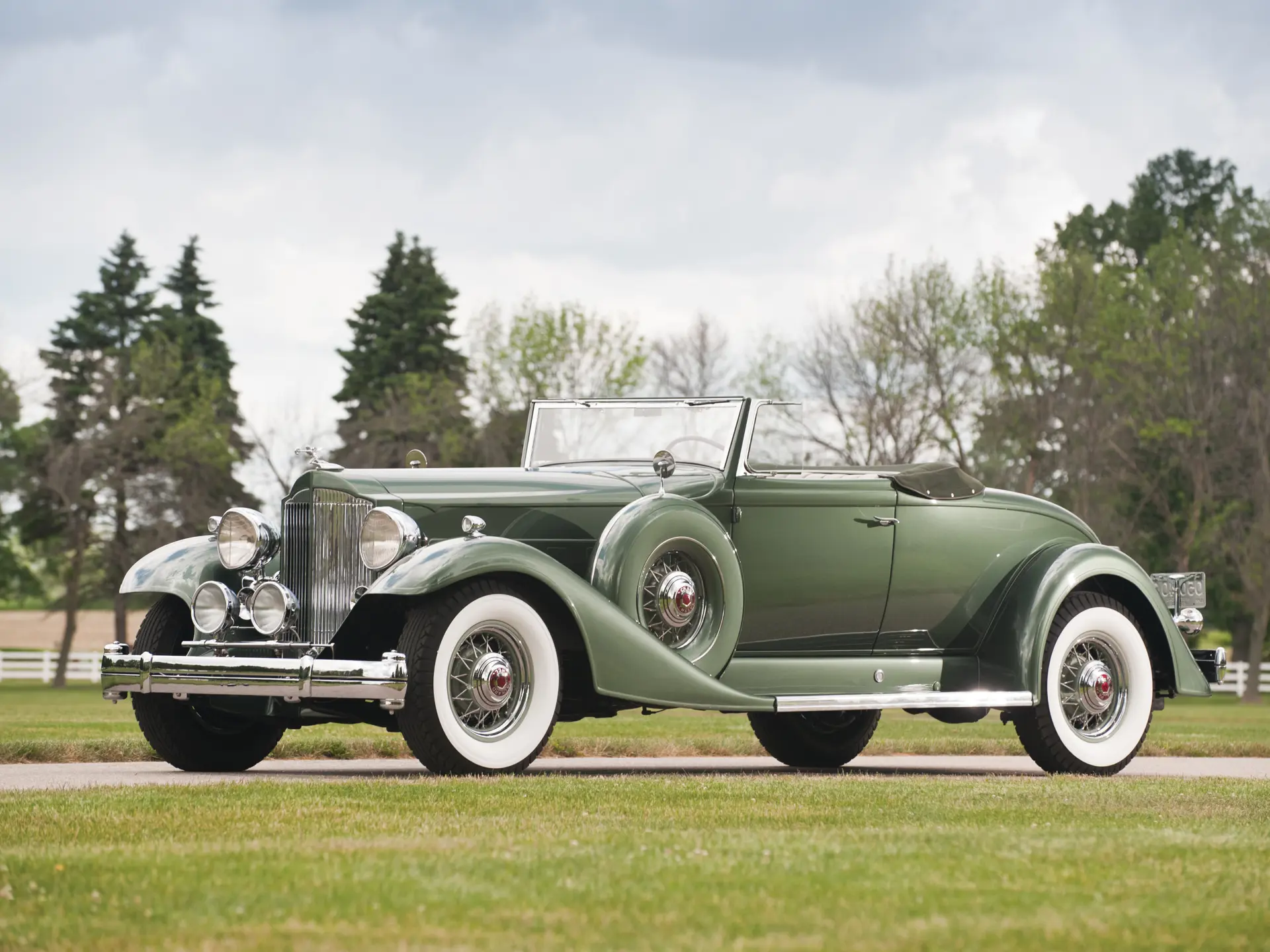 1933 Packard Twelve Convertible Coupe | St. John's 2012 | RM Sotheby's