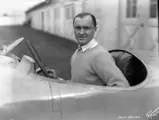 The ever dapper Monégasque, Louis Chiron looks ready to race at Indianapolis.
