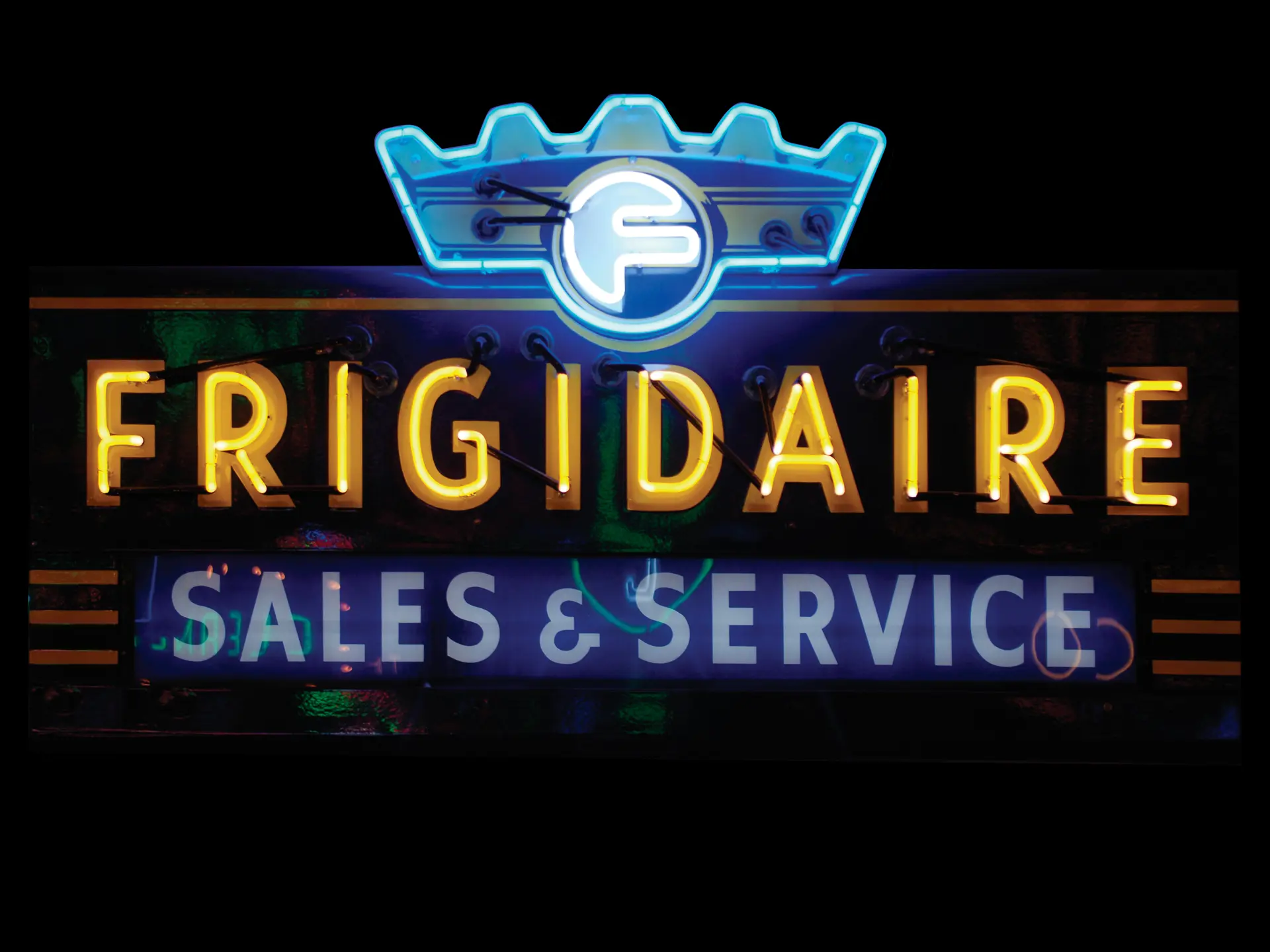 Frigidaire Sales & Service Neon The Dingman Ford Collection RM