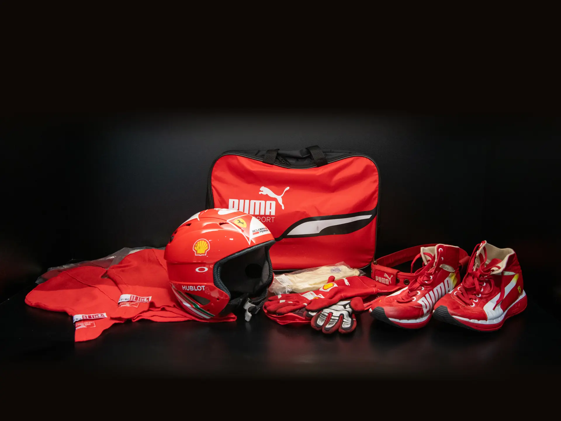 Scuderia Ferrari Pit Crew Helmet, Shoes, Gloves, and Accessories | Dare ...