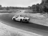 Chassis 85414 wins the SCCA National Thompson at Thompson Raceway in August 1952. E.J. Tobin finished 13 seconds ahead of 2nd-placed John Gordon Bennett, who drove an MG TD Supercharged Special.