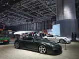 The RUF CTR3 on RUF’s stand at the 2018 Geneva Motor Show.