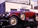 The freshly restored Piccadilly Roadster in front of Reuter’s Coach Works in the Bronx. Courtesy of the Reuter’s Coach Works Archive.