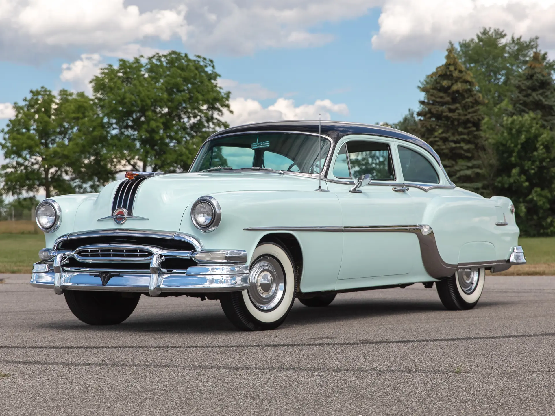 1954 Pontiac Chieftain Deluxe Six Two Door Sedan Auburn Fall 2021 1954 Pontiac Chieftain Deluxe Six Two Door Sedan Auburn Fall 2021
