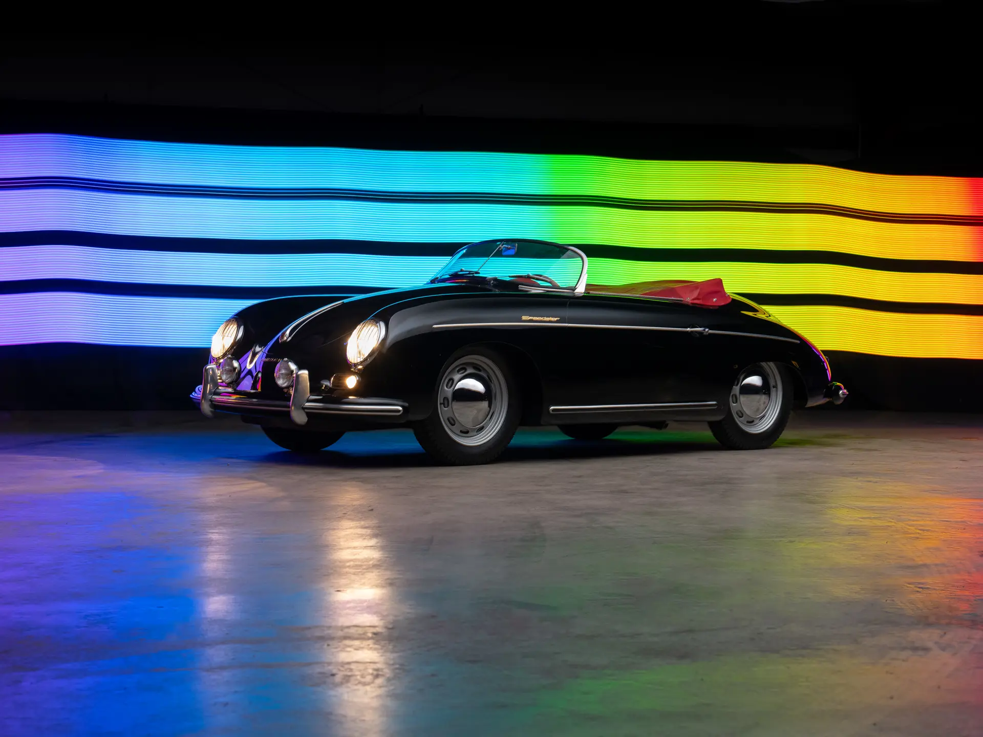 1954 Porsche 356 1500 Speedster by Reutter Monterey 2024 RM Sotheby's