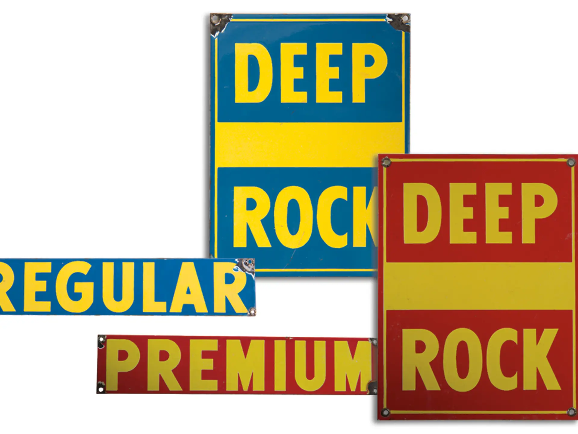 Four Deep Rock Signs | The Dingman Collection 2012 | RM Sotheby's