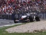 David Coulthard guides the McLaren MP4-16 around the track en route to victory at the Austrian Grand Prix.