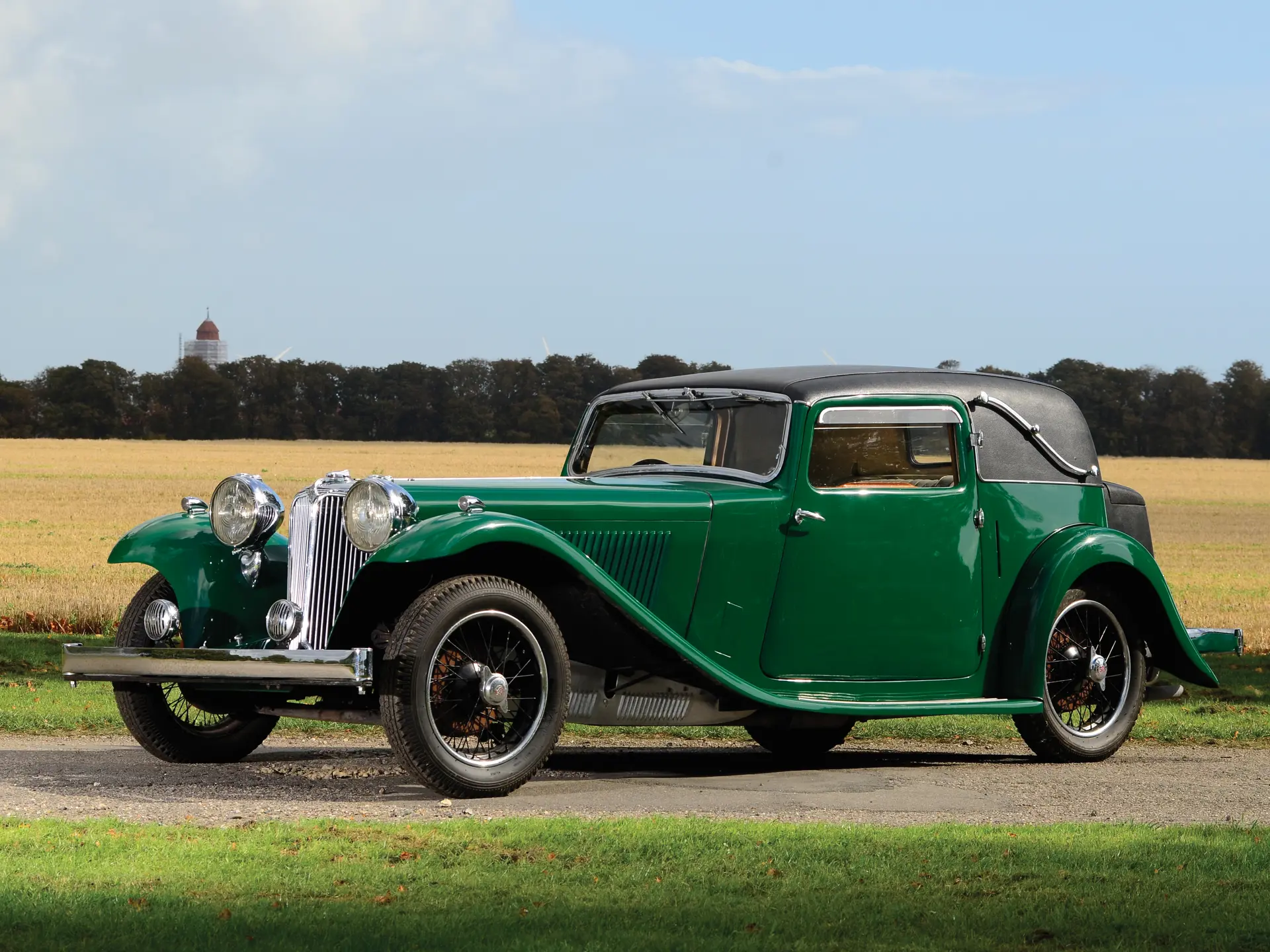 1937 Jaguar SS1 Fixed-Head Coupé | Aalholm Automobile Collection | RM ...